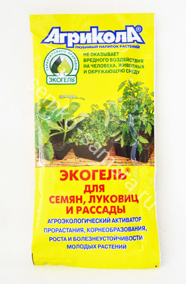 Агрикола Экогель для семян, луковиц, рассады 20мл